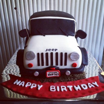 My incredible Birthday Cake! Not only is it so awesome looking it was so  yummy! #jeep #offroad #4x4 #mud… | Jeep cake, First birthday party themes,  Cakes for boys